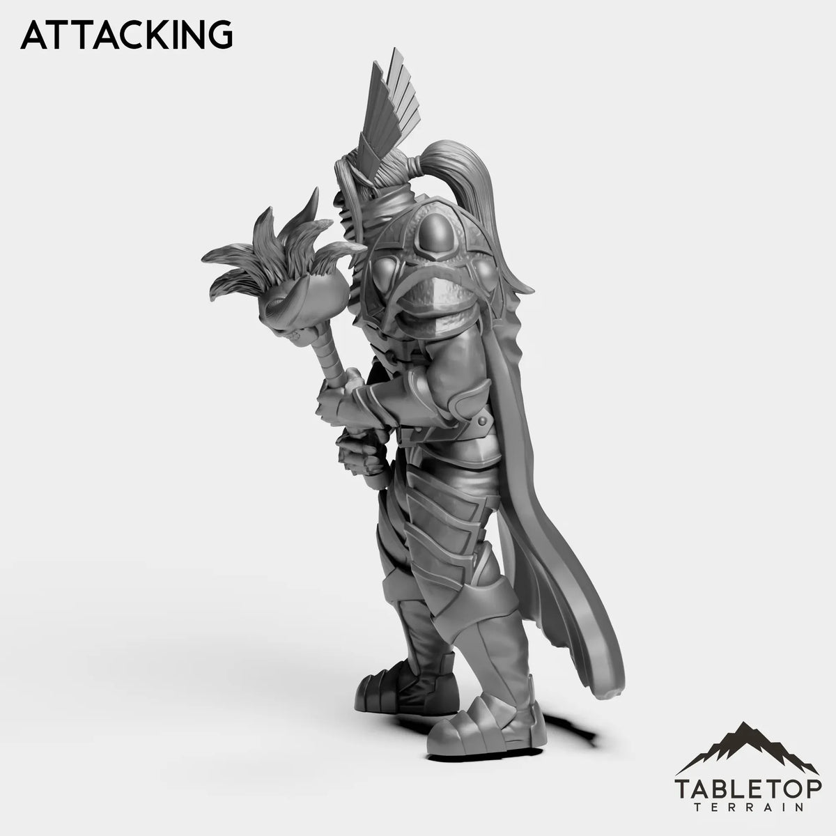 Tabletop Terrain Miniature Horseman Boss 4