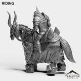 Tabletop Terrain Miniature Horseman Boss 5