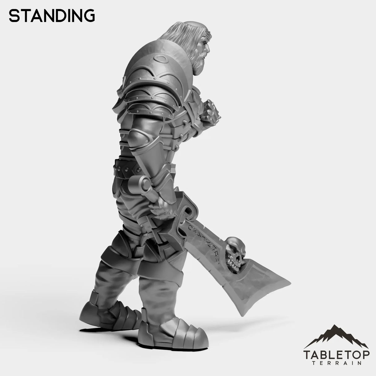 Tabletop Terrain Miniature Horseman Boss 5