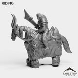 Tabletop Terrain Miniature Horseman Boss 5