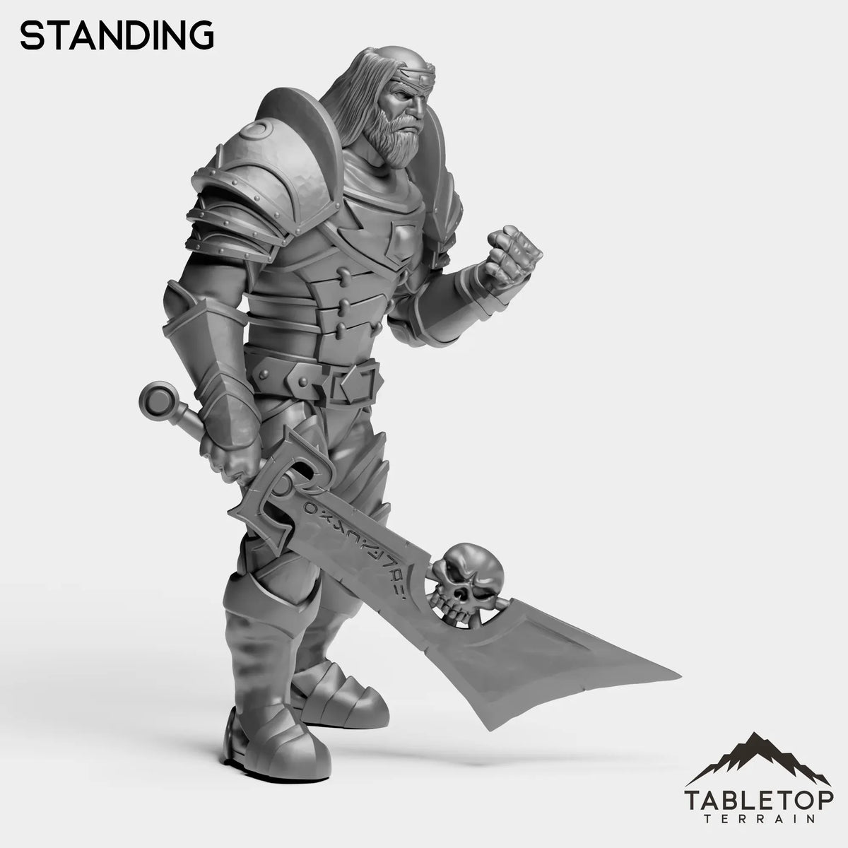 Tabletop Terrain Miniature Horseman Boss 5