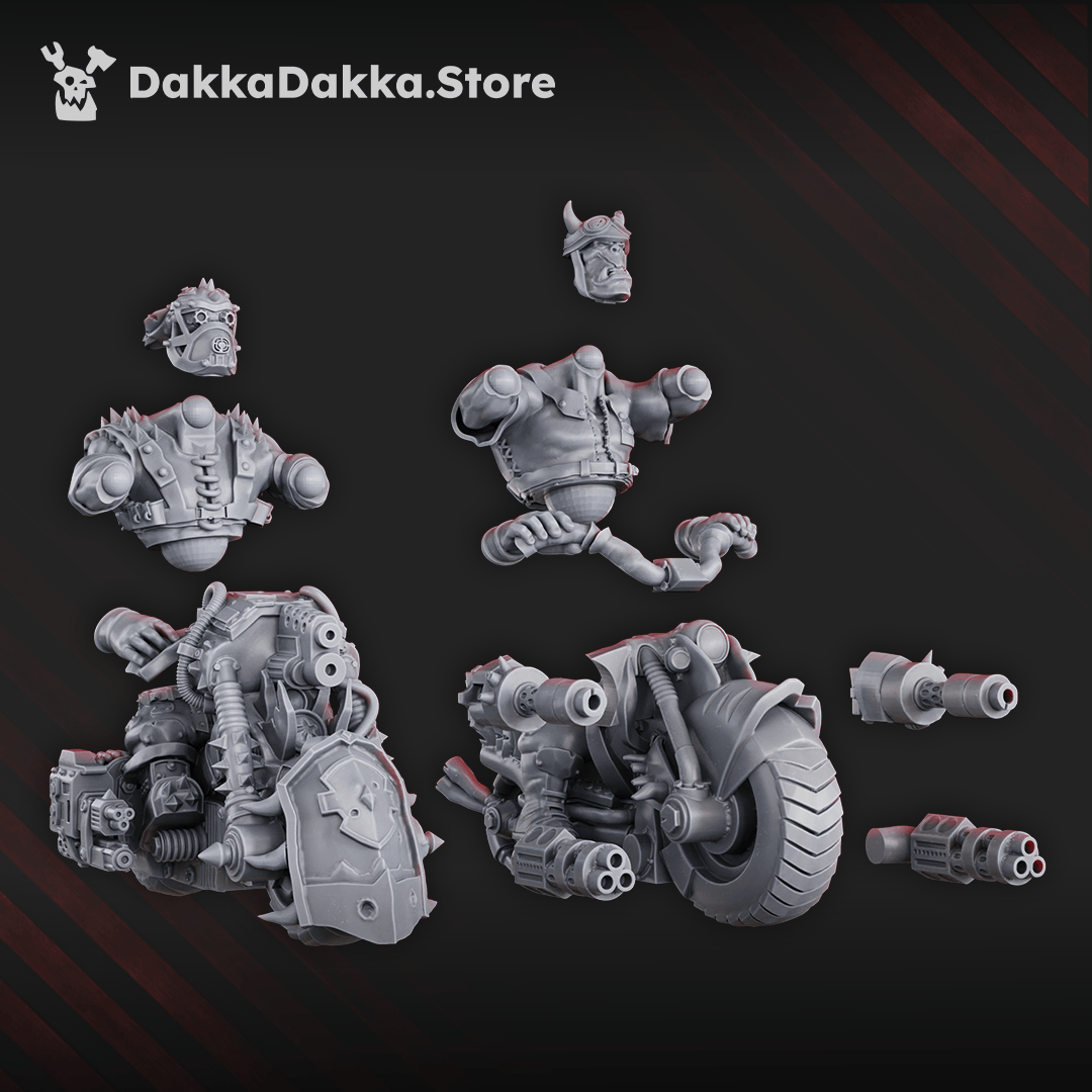 Tabletop Terrain Miniature Hot Wheelz Posse