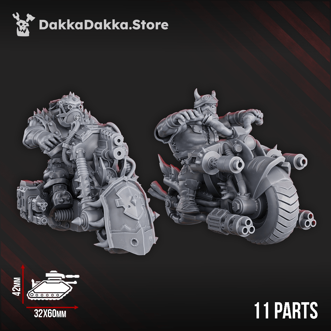 Tabletop Terrain Miniature Hot Wheelz Posse