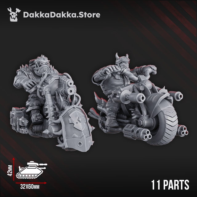 Tabletop Terrain Miniature Hot Wheelz Posse