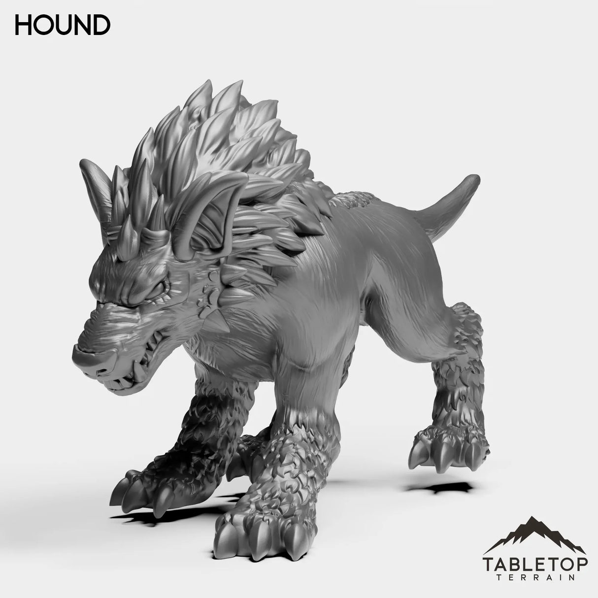 Tabletop Terrain Miniature Hound Ravager Hound