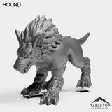 Tabletop Terrain Miniature Hound Ravager Hound