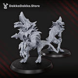 Tabletop Terrain Miniature Hounds of the Wormhole x5