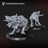 Tabletop Terrain Miniature Hounds of the Wormhole x5