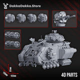Tabletop Terrain Miniature Hover APC RP-8 "Rapid Pulsar"