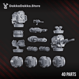 Tabletop Terrain Miniature Hover APC RP-8 "Rapid Pulsar"