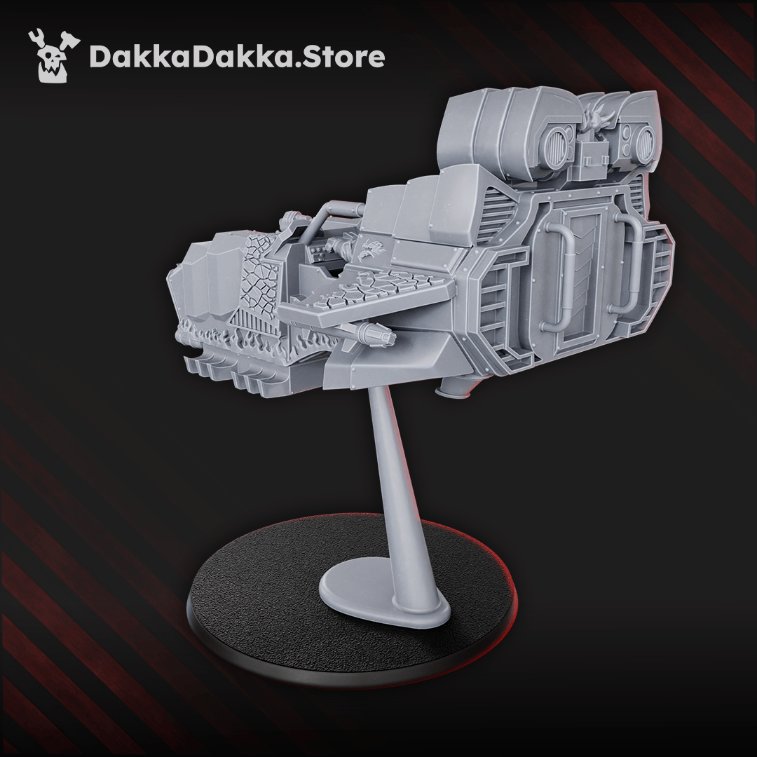 Tabletop Terrain Miniature Hover Attack Speeder