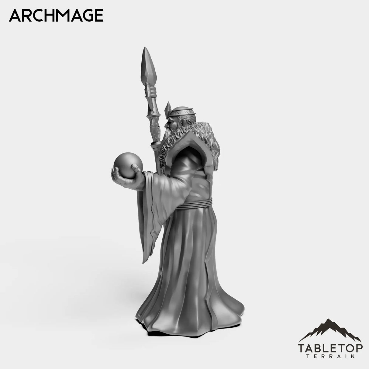 Tabletop Terrain Miniature Human Archmage