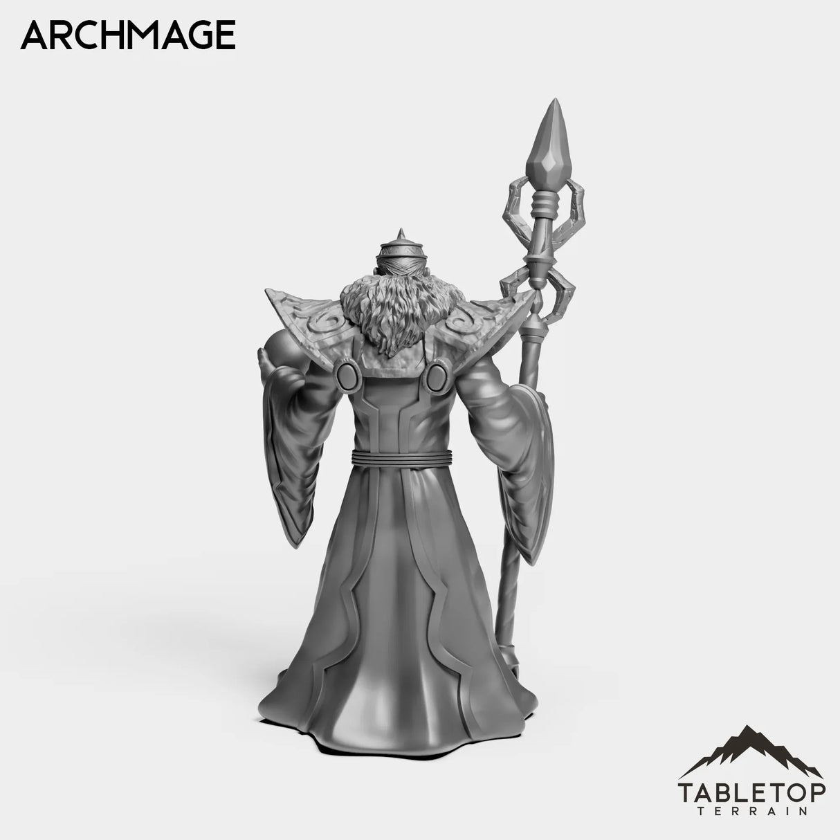 Tabletop Terrain Miniature Human Archmage
