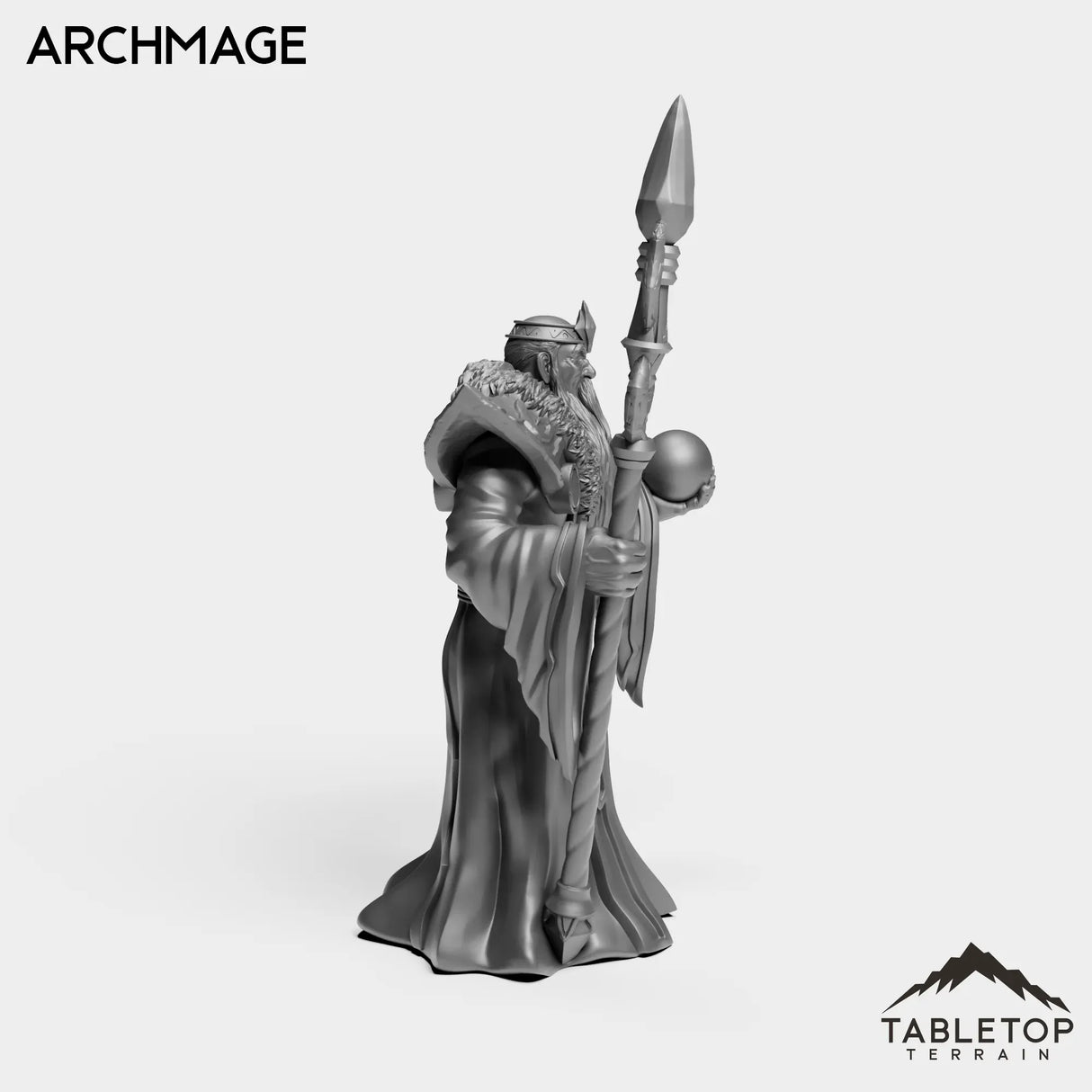 Tabletop Terrain Miniature Human Archmage