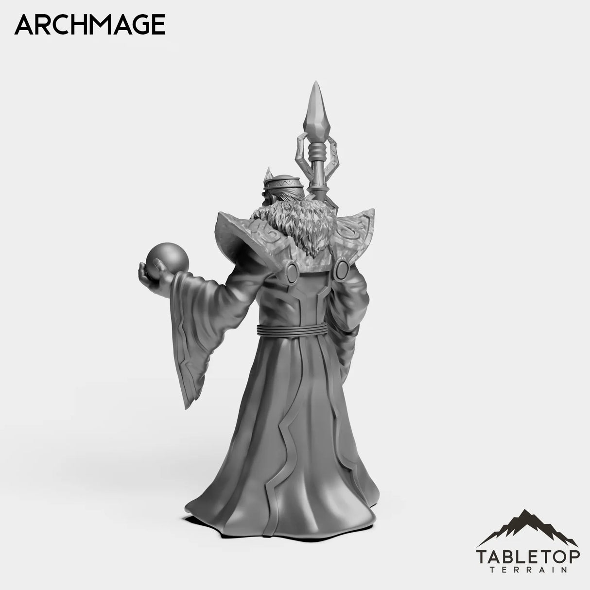 Tabletop Terrain Miniature Human Archmage