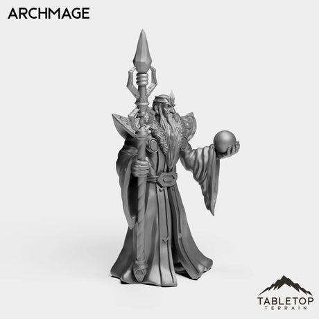 Tabletop Terrain Miniature Human Archmage