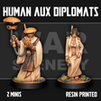 Tabletop Terrain Miniature Human Auxiliary Diplomats
