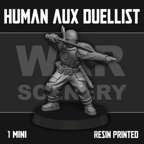 Tabletop Terrain Miniature Human Auxiliary Duelist