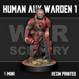 Tabletop Terrain Miniature Human Auxiliary Firewarden 1