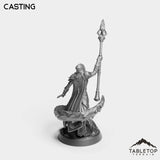 Tabletop Terrain Miniature Human Frost Sorceress