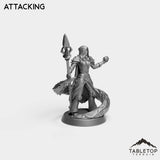 Tabletop Terrain Miniature Human Frost Sorceress