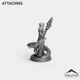 Tabletop Terrain Miniature Human Frost Sorceress