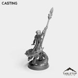 Tabletop Terrain Miniature Human Frost Sorceress