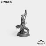 Tabletop Terrain Miniature Human Frost Sorceress