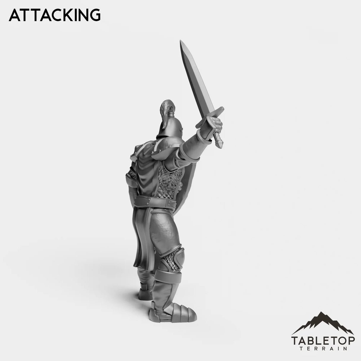 Tabletop Terrain Miniature Human Guard