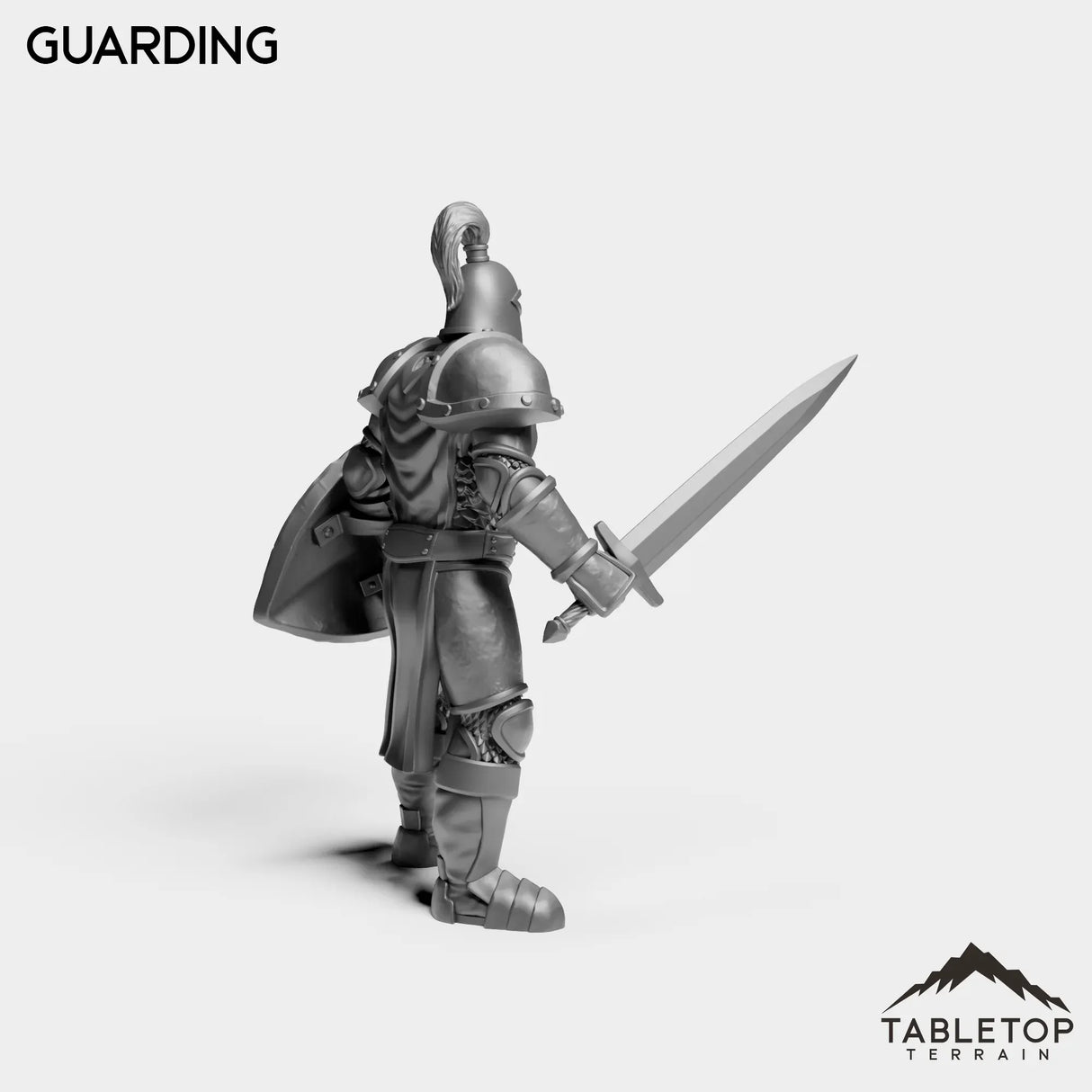 Tabletop Terrain Miniature Human Guard