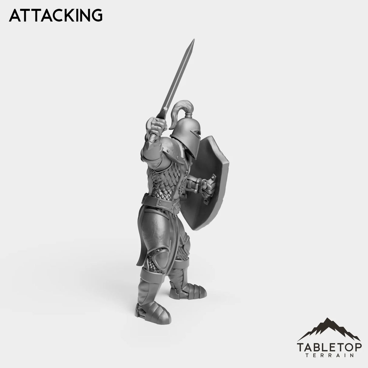 Tabletop Terrain Miniature Human Guard