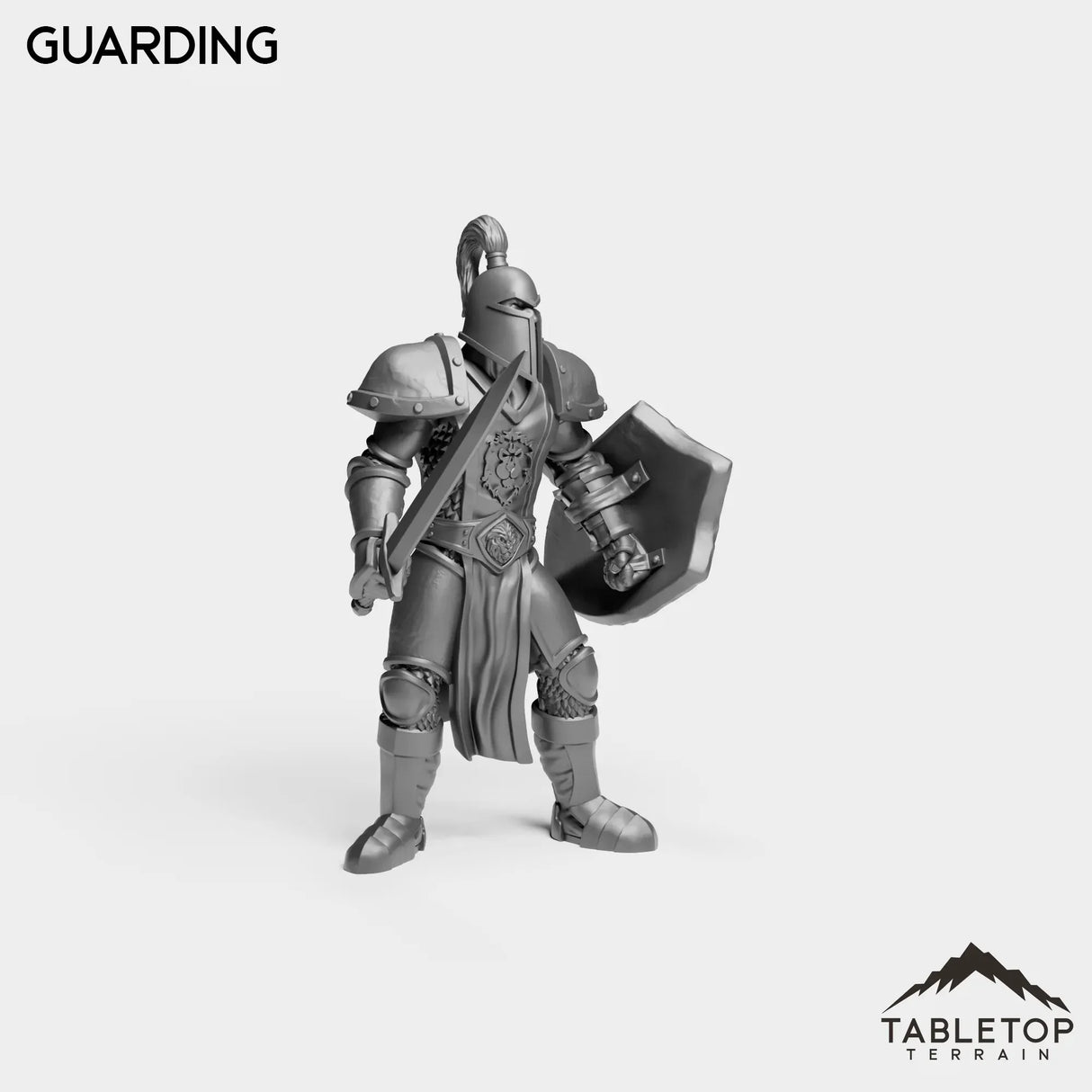 Tabletop Terrain Miniature Human Guard