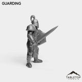 Tabletop Terrain Miniature Human Guard