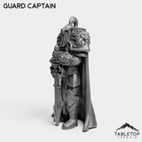 Tabletop Terrain Miniature Human Guard Captain