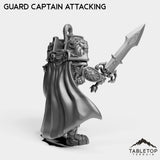 Tabletop Terrain Miniature Human Guard Captain