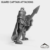 Tabletop Terrain Miniature Human Guard Captain