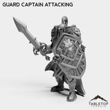 Tabletop Terrain Miniature Human Guard Captain