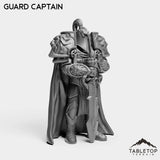 Tabletop Terrain Miniature Human Guard Captain