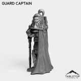 Tabletop Terrain Miniature Human Guard Captain