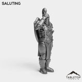 Tabletop Terrain Miniature Human Guard Female