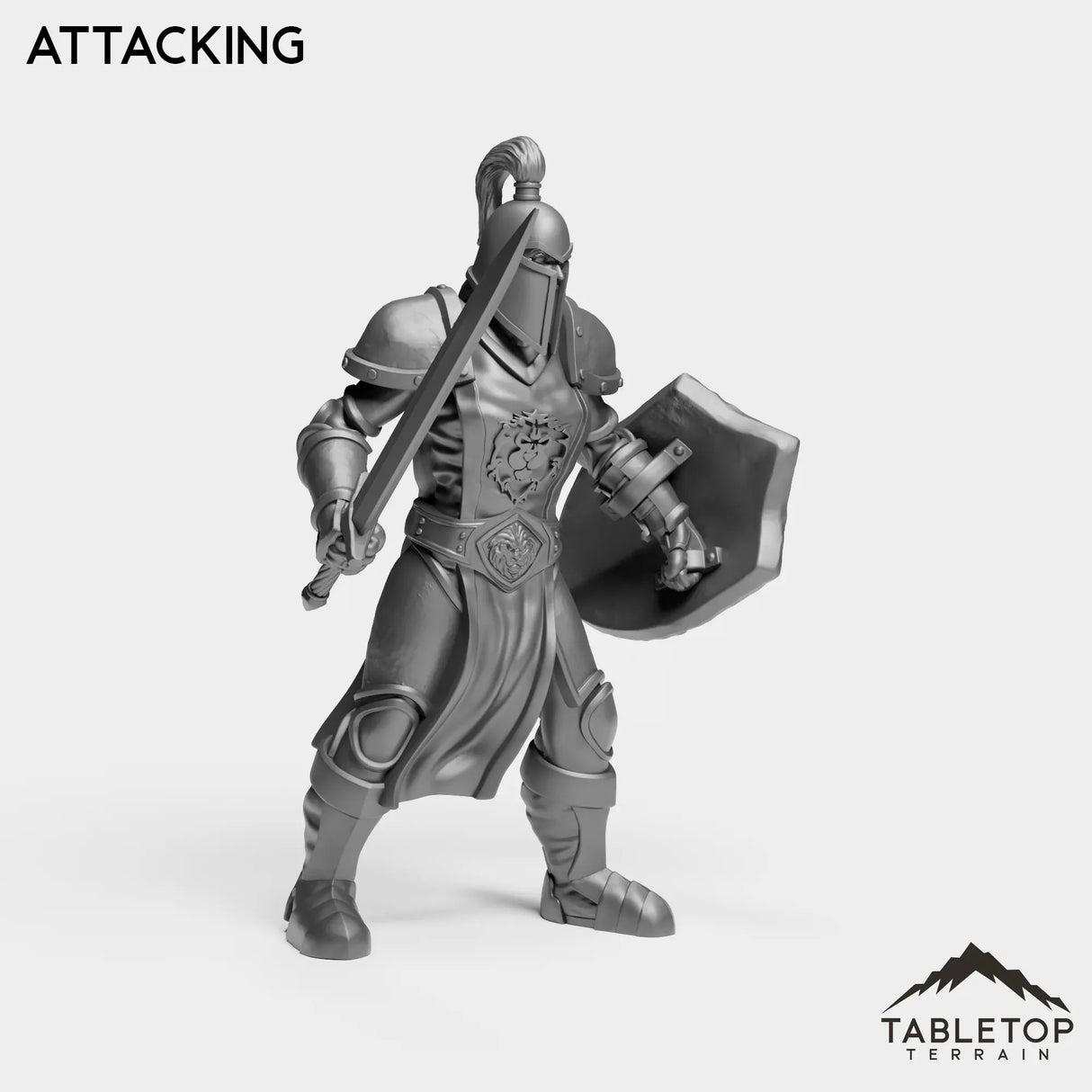 Tabletop Terrain Miniature Human Guard Female