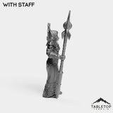 Tabletop Terrain Miniature Human Mage Tier 1 Female