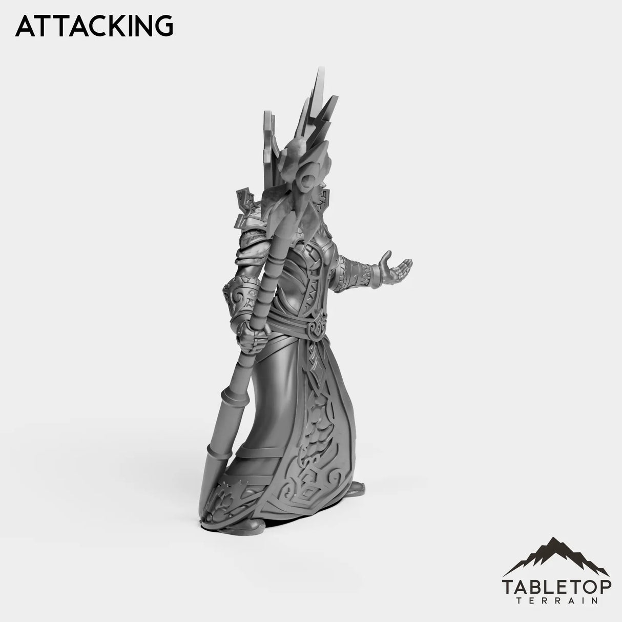 Tabletop Terrain Miniature Human Mage Tier 1 Female