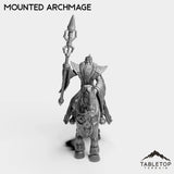Tabletop Terrain Miniature Human Mounted Archmage