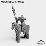 Tabletop Terrain Miniature Human Mounted Archmage