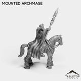 Tabletop Terrain Miniature Human Mounted Archmage