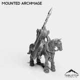 Tabletop Terrain Miniature Human Mounted Archmage