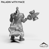 Tabletop Terrain Miniature Human Paladin