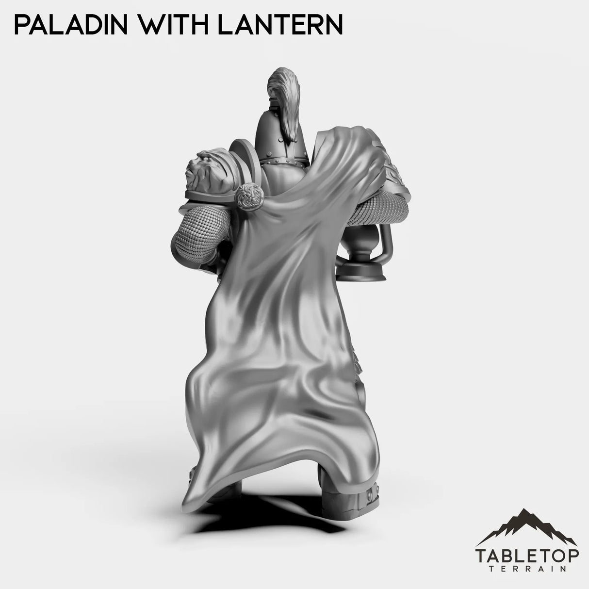 Tabletop Terrain Miniature Human Paladin