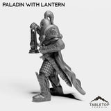 Tabletop Terrain Miniature Human Paladin